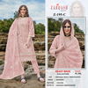 Zarqash Z 195 A To D Series Organza Pakistani Salwar Suits Wholesale Online
